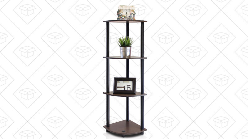 Furinno Corner Shelf, $10